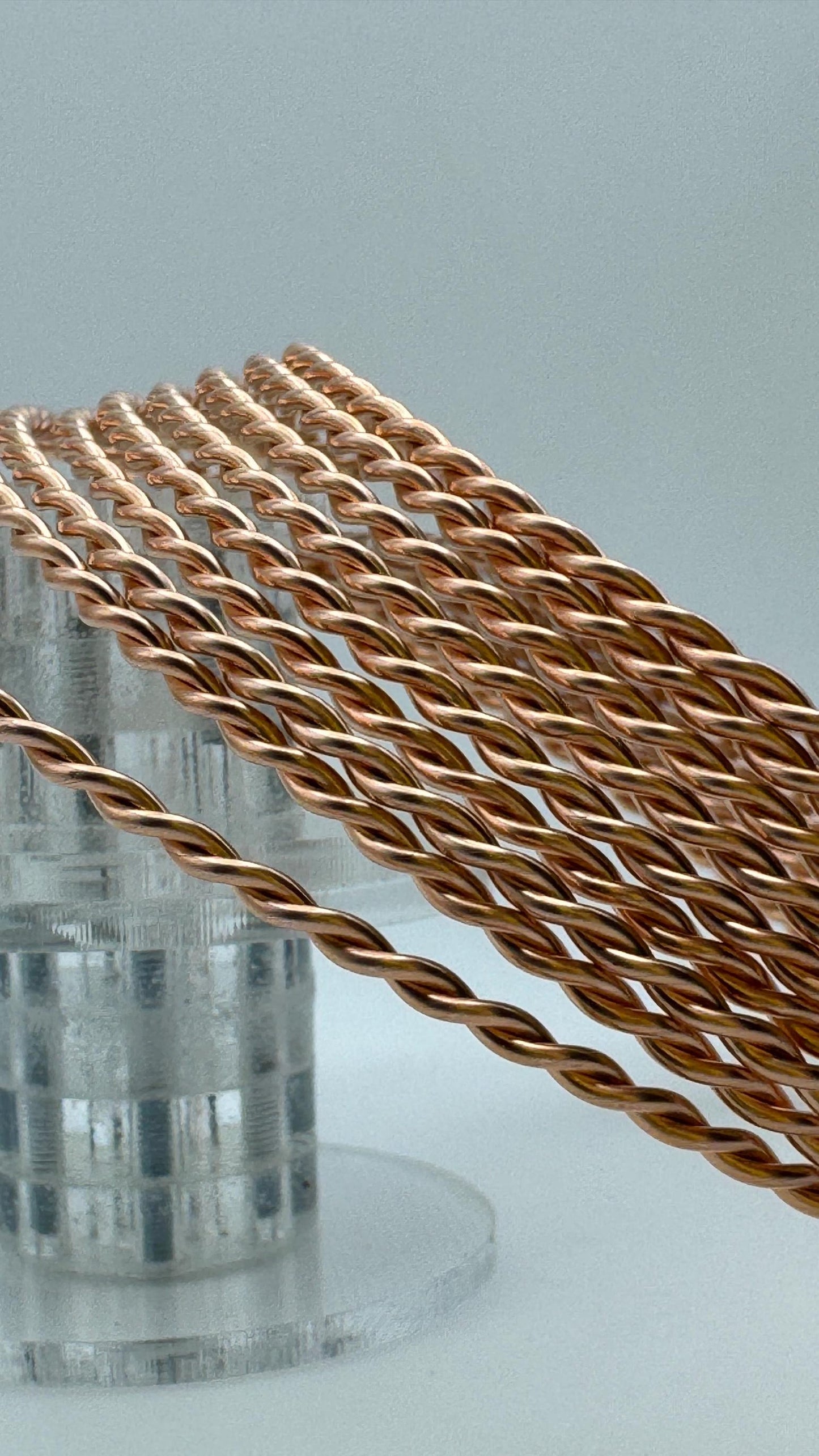 Cooper Twisted Round Wire Hard Drawn Cooper Wire Fancy Wire