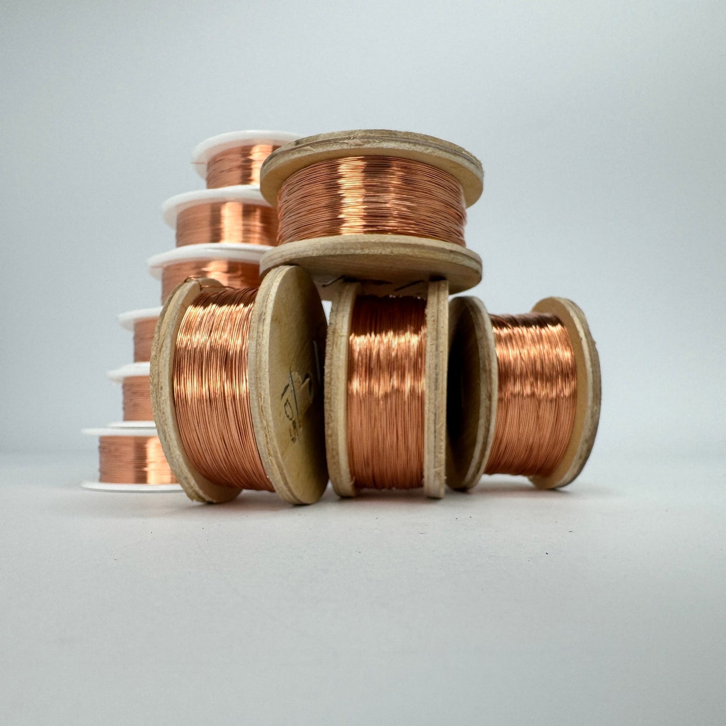 Copper Wire, Solid copper, 24ga 26ga 29 ga 32 ga 38 gauge pure copper wire, round bare real copper wire for making jewelry, artistic wire