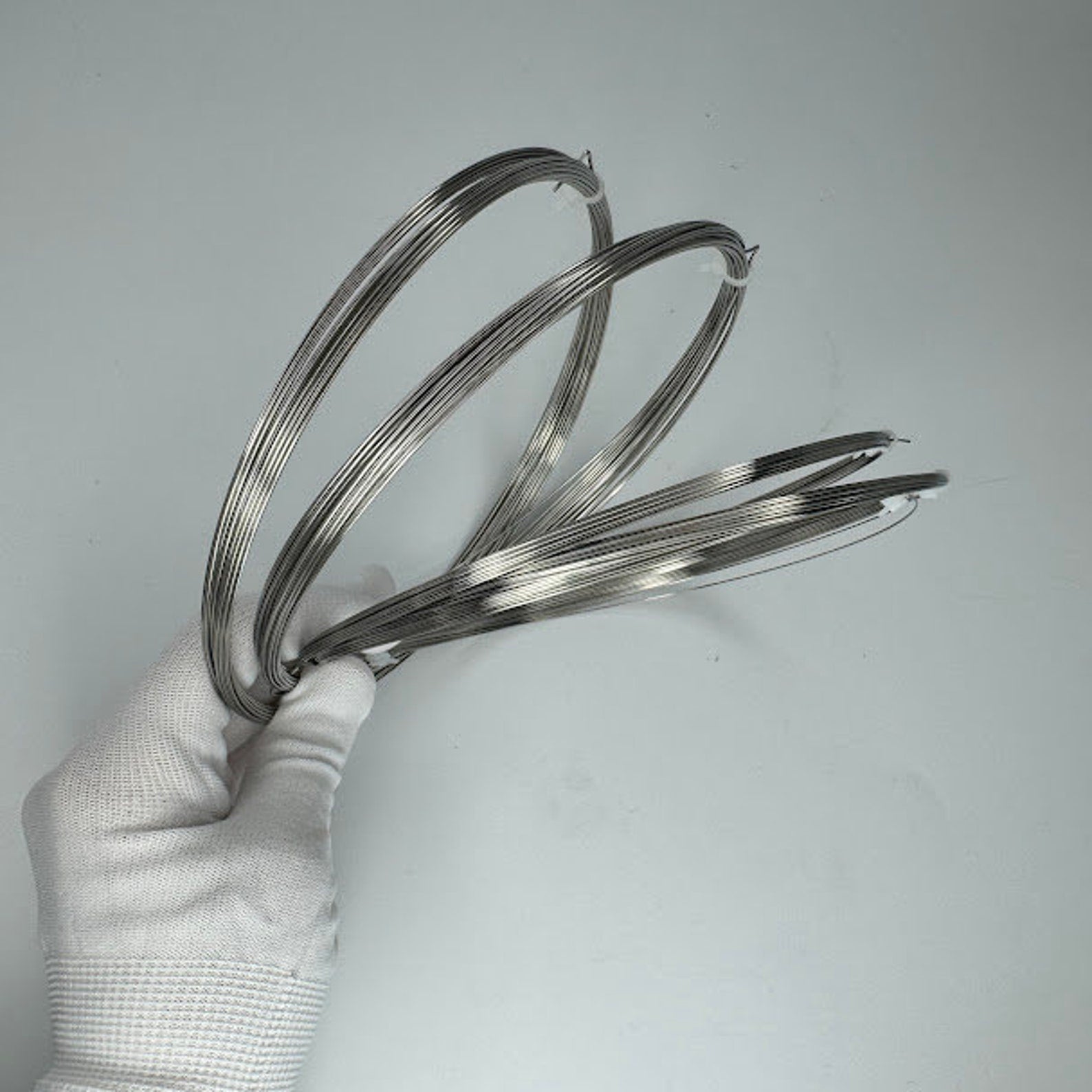 Stainless hard 304 round wire, 12 ga 15ga 18ga 20ga 23 gauge high quality non tarnish wire for making jewelry, big gauge, bulk artistic wire