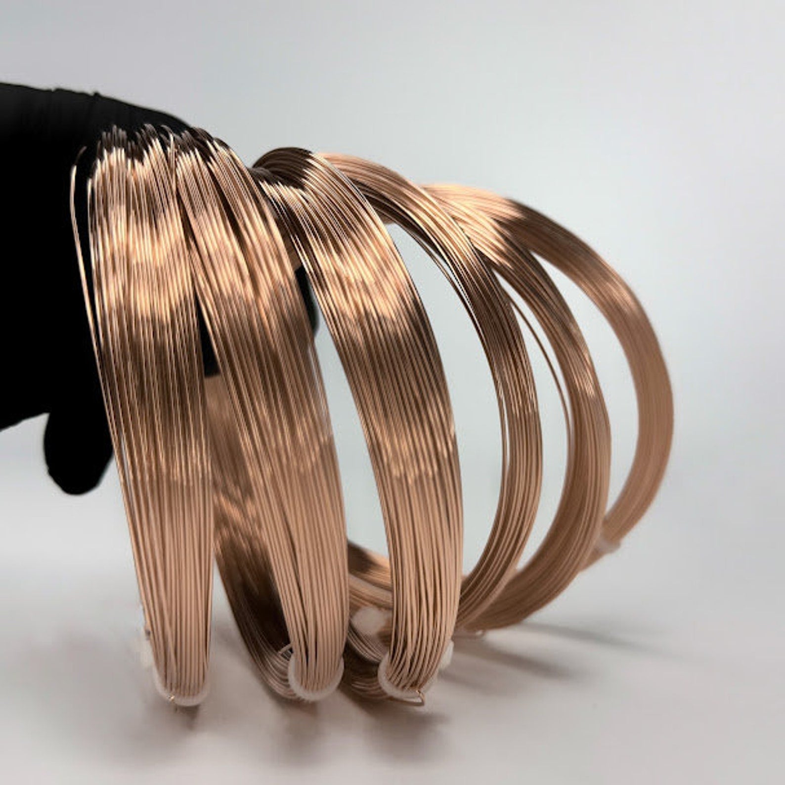 Solid bronze round soft wire, 18 ga 20 ga 23 gauge high quality craft wire for making jewelry, nickel & lead free wire for patination