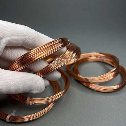 Copper Wire Soft 9 ga 12 ga 15ga 18ga 20ga 23gauge pure copper wire round bare real copper wire for for making jewelry big gauge