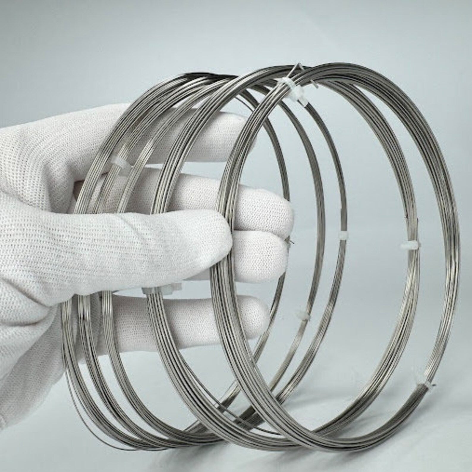 Stainless hard 304 round wire, 12 ga 15ga 18ga 20ga 23 gauge high quality non tarnish wire for making jewelry, big gauge, bulk artistic wire