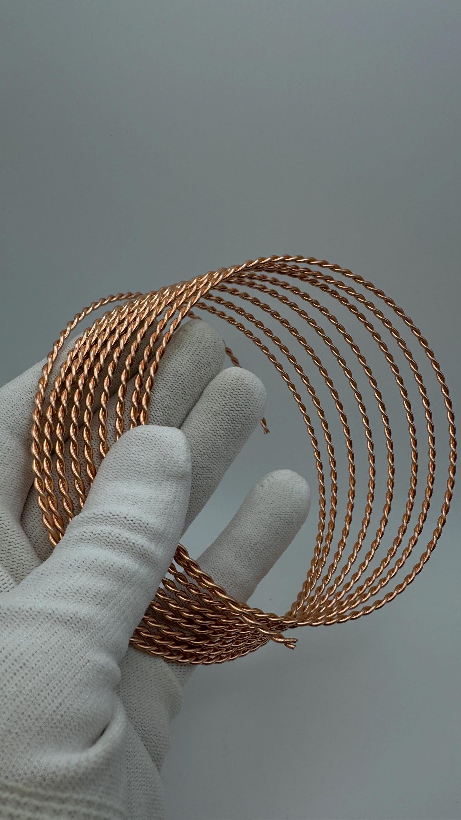 Cooper Twisted Round Wire Hard Drawn Cooper Wire Fancy Wire
