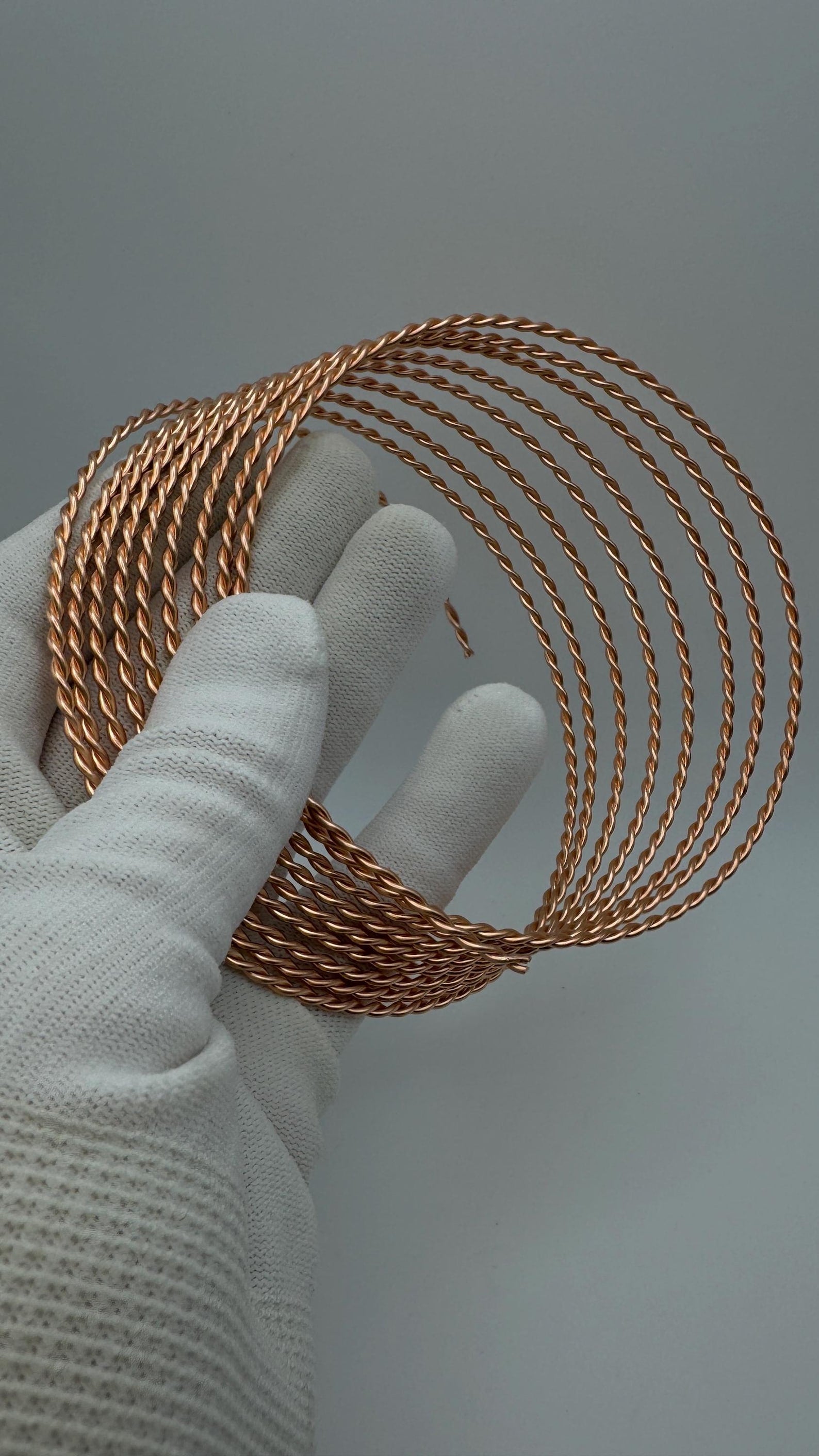 Cooper Twisted Round Wire Hard Drawn Cooper Wire Fancy Wire