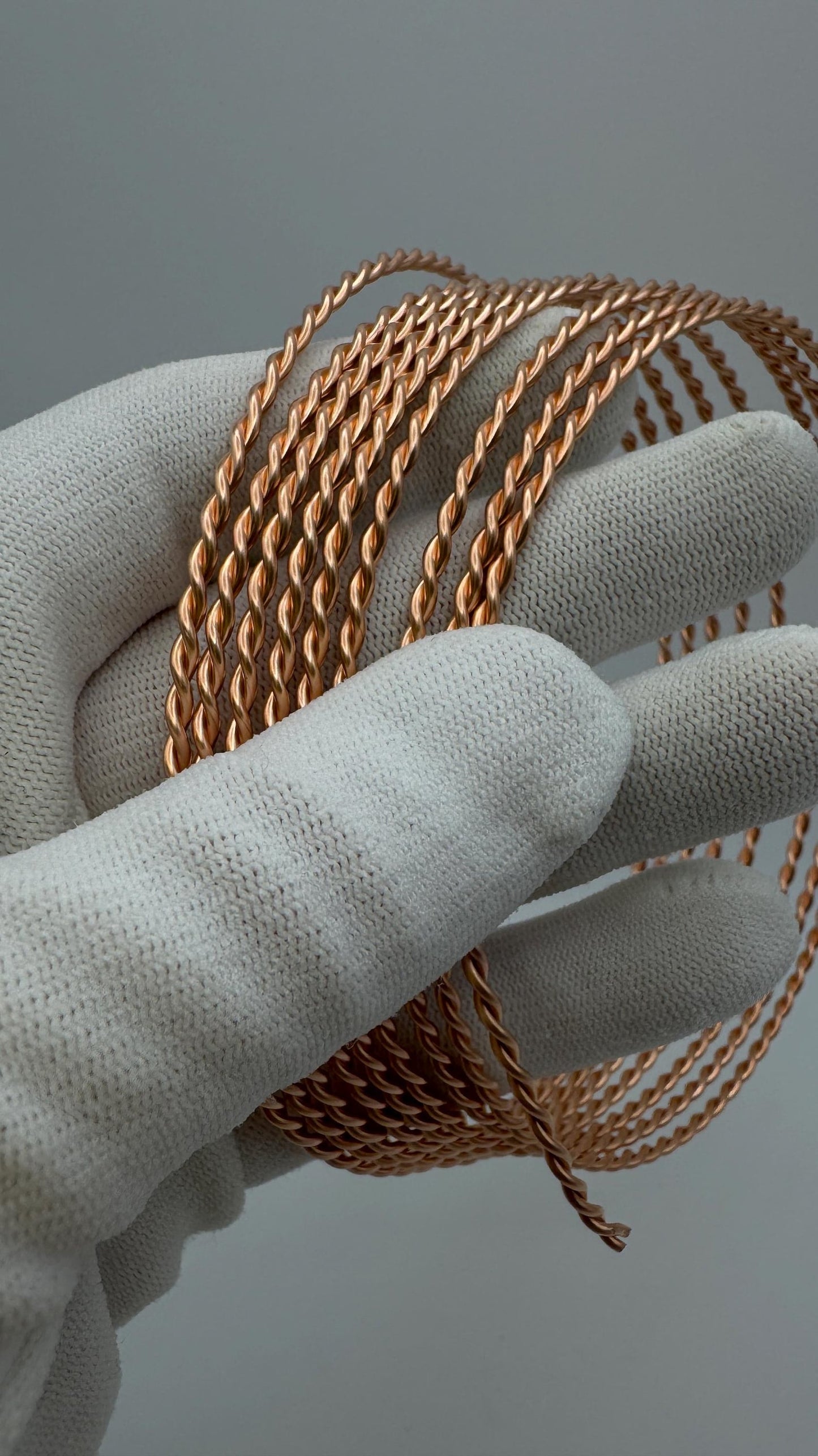 Cooper Twisted Round Wire Hard Drawn Cooper Wire Fancy Wire